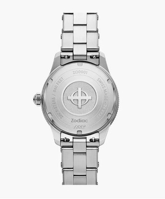 Zodiac Heritage Ref 691 Mechanical Wind 36mm Steel Men's Watch