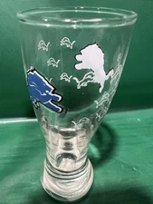 NFL Detroit Lions - 2.5  Pilsner Glass, New (Set of 2)