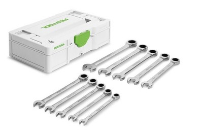 Festool 578117, Ring Ratchet Spanner Set SYS3 S 76-RRS-Set