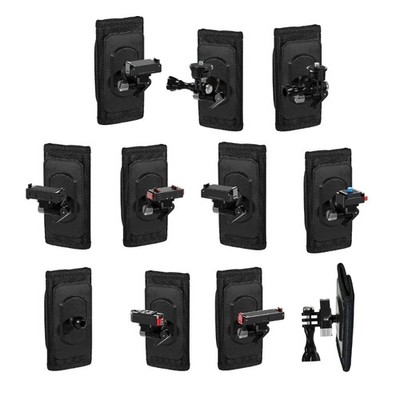 Quick Release Chest And Backpack Mount For Action Cameras Comfortable Design