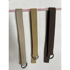 Set of 3 children's rope belts 