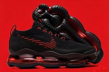 Nike Air Max FK Black Red Cushioned Mens 7-11...