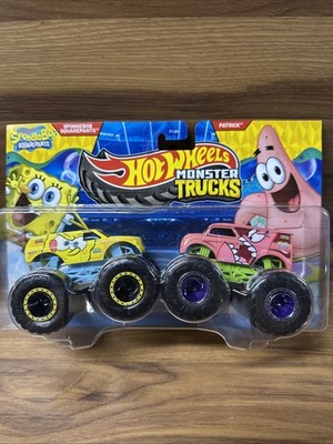 2025 Hot Wheels Monster Trucks 2 pack SpongeBob vs Patrick | eBay