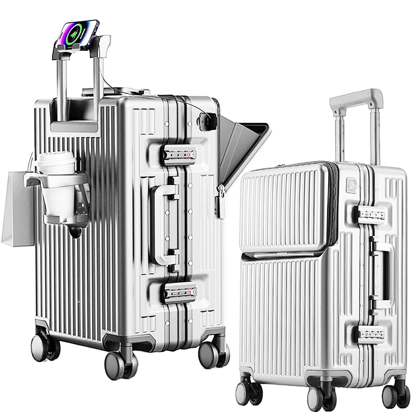Set, 20/26" Aluminum Frame Hardshell Spi...