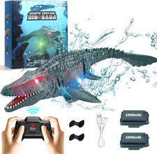 2.4Ghz Remote Control Mosasaurus Dinosaur Swimming Pool High Simulation Toys, RC
