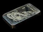 💰5 Troy Oz .999 Fine Silver Bar. 2013 Year Of The Snake. Scratches. Free Gift!