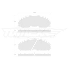 Plaquette de frein Nissan TRADE