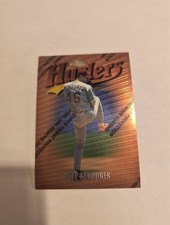 PETE SCHOUREK 1997 TOPPS FINEST HURLERS #49 THEME H11 COMMON