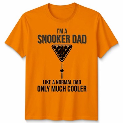 I'm A Snooker Dad Herren T-Shirt Like A Normal Dad Only Much Cooler Vatertag