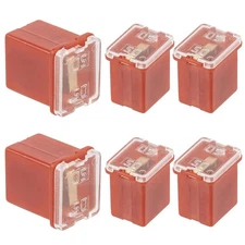 ALLECIN 50A Square Auto Fuses 50 AMP Low Profile Box Shaped Automotive Fuse f...
