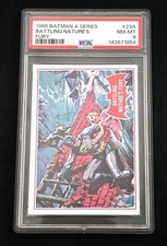 1966 Topps Batman A Series Red Bat Trading Cards 4