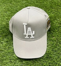 RAWGEAR Gym Gear Los Angeles Hat 2015 Baseball Cap Gray Raw Gear Snapback ⚾️ NWT