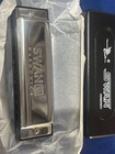 NIB Swan Blues Power 10 Hole C Key Harmonica With Case + Instructions — photo 4