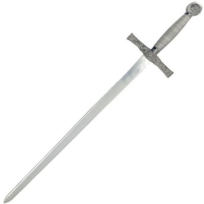 King Arthur Excalibur Round Table Longsword with Scabbard Overall 35''