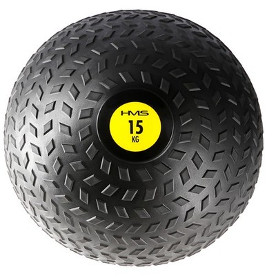 Medizinball 15 kg Training Slamball Gewichtsball Grip Fitness Krafttraining HMS