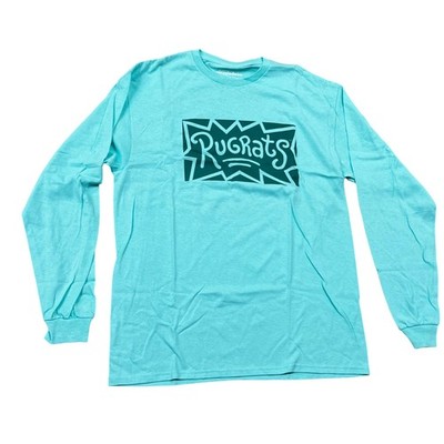 2021 Via Com Nickelodeon Rugrats Longsleeve T-shirt L Aquablue