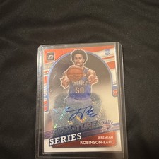 Jeremiah Robinson-Earl 2021-22 Donruss Optic Signature Series SS-JRE Auto RC