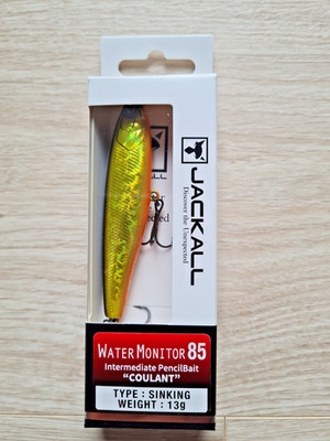 JACKALL Water Monitor 85 Oberflächenköder  Pencil Stick Bait Wobbler 13,5g