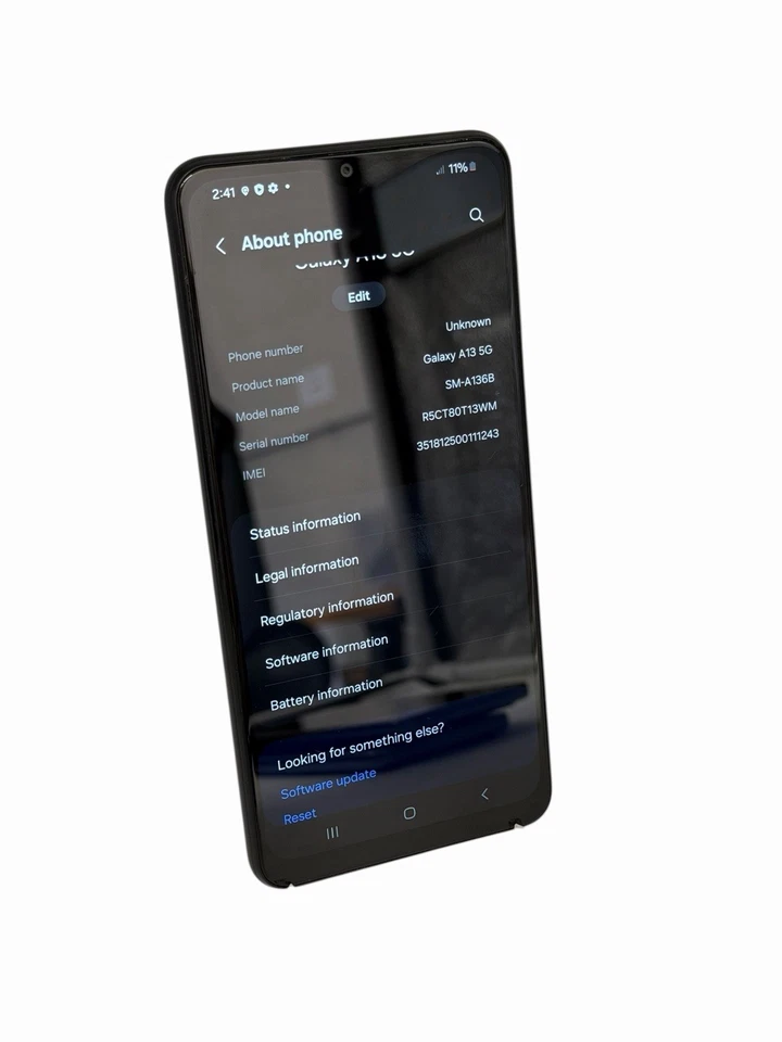 Samsung Galaxy A13 5G | SM-A136B | 128GB /4GB RAM | Black (Unlocked) - image 2 of 4