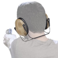 Yzpacc Noise Reduction Safety Earmuff, Ear Protection Muffs Large, Khaki