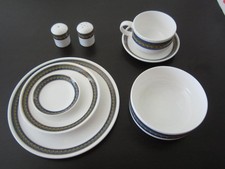 BRITISH AIRWAYS CONCORDE ROYAL DOULTON 8 PIECE SET DISHES CUP SAUCER S&P BOWL