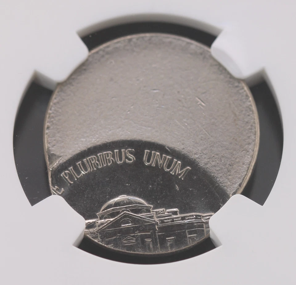 2000-D Jefferson Nickel NGC MS 66 Struck 55% Off Center - Image 2 of 4