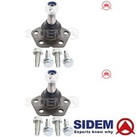 2X Trag-/FüHrungsgelenk Sidem 54085 FüR Citroen FüR Fiat FüR Peugeot