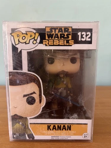 Funko Pop! Vinyl: Star Wars - Kanan Jarrus #132 NEW IN PROTECTIVE COATED BOX