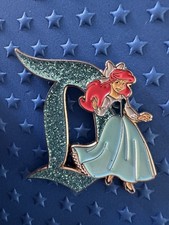 Disney Ariel Sirenita Vestido Fantasía Disneyland D Prendedor LE 100 Sin Recubrir