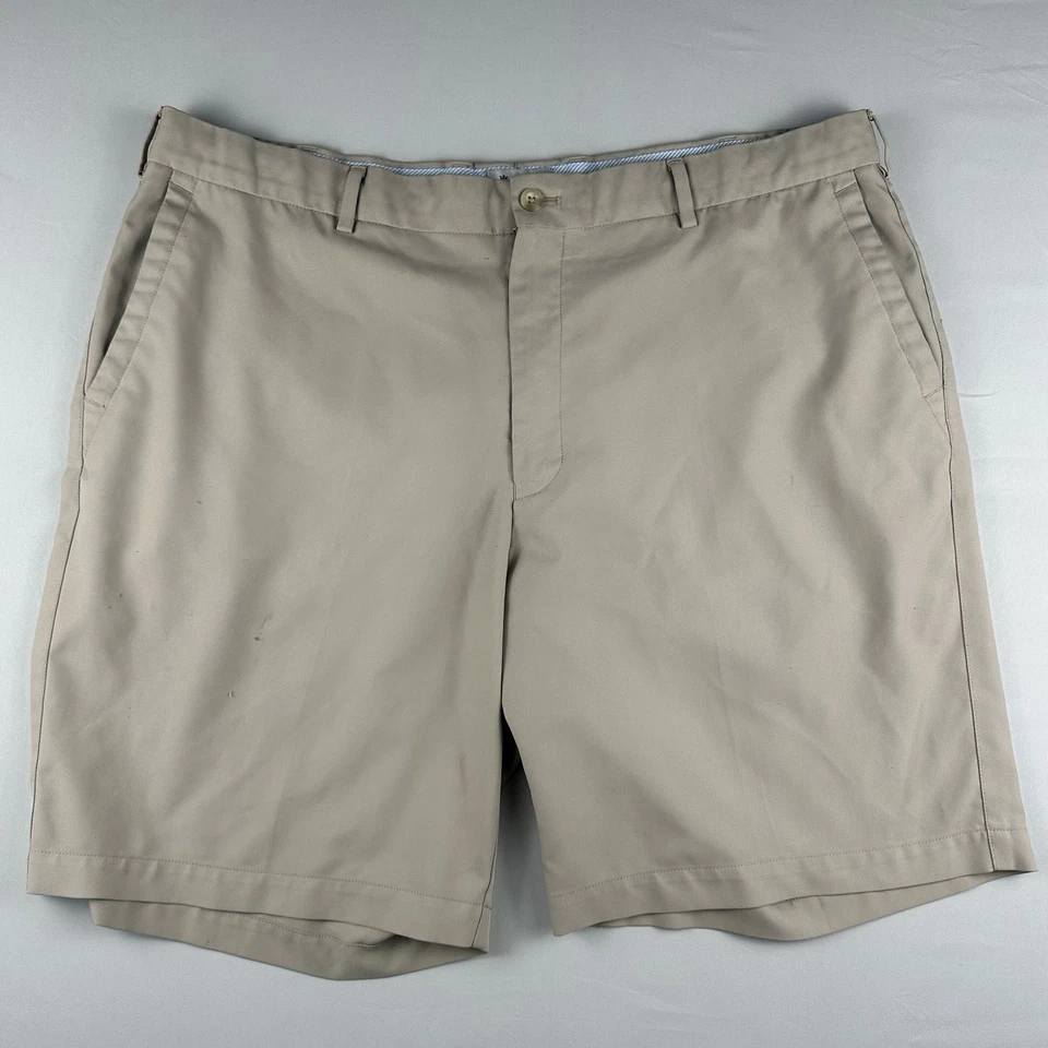 Bermuda chino masculina tamanho 40 desempenho golfe Peter Millar LSU Tigers logotipo universitário - Imagem 2 de 4