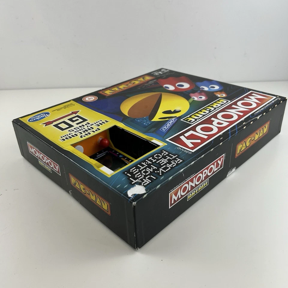 Monopoly Arcade Pac-Man Board Game Retro Hasbro 2020 Complete in Box Boxed - Image 4 of 4