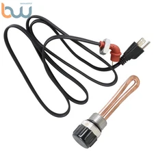 For 2003-10 Ford 6.0L Powerstroke Diesel Engine Block Heater Element &Cord Cable