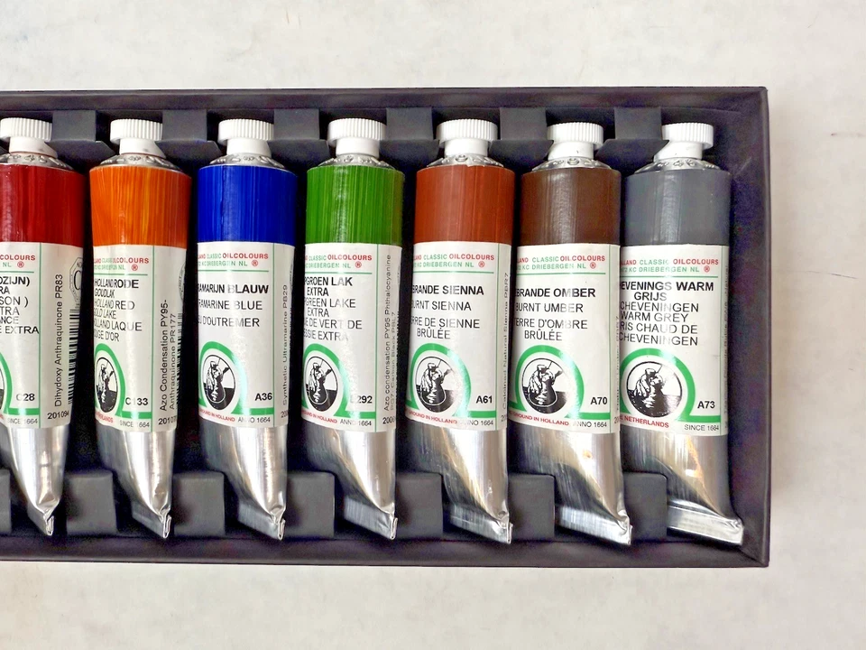 Old Holland Classic Oil Color - Standard Set 1; set of 10--NEW IN BOX - Image 4 of 4