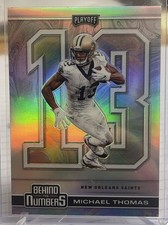 Michael Thomas 2020 Panini Playoff Football Behind the Numbers #BTN-20 Saints