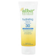 Hydrating Face Sunscreen Lotion, SPF 30, Fragrance Free, 3 fl oz 89 ml 