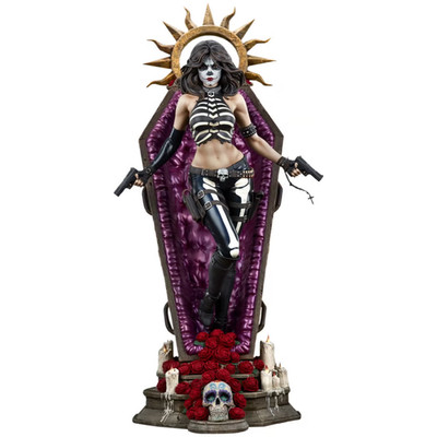 Brian Polido Maria Diaz LA MORTA Sarg Comics Premium Format Statue Sideshow