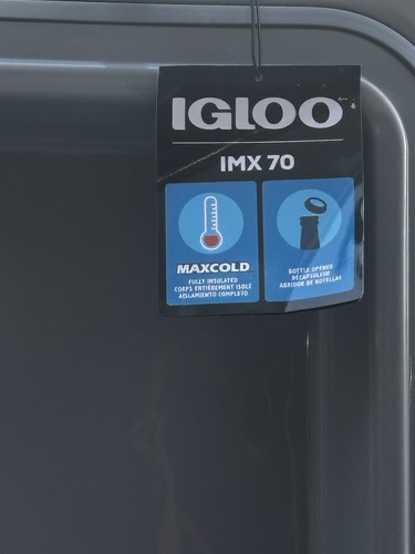 Igloo - IMX 70 Quart Cooler - White NEW OPEN BOX! READ - Picture 6 of 12