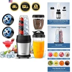 Smoothie Blender Maker Portable Ice Crushing 3 Cups 1200W Stainless Steel Blades