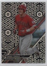 2017 Topps High Tek Pattern 2 Blackout Mike Trout #HT-MT 0q0m