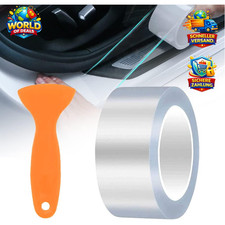 Lackschutzfolie Transparent Selbstklebend Blasenfrei 5cm x 10m f�r Auto Fahrrad