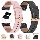 Quick Fit Leather Band Strap For Garmin Fenix 8 E 7 6 Pro 5 Epix Pro Gen 2 47mm