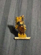 Vintage Enamel Urban Cowboy Pin - Hat - Lapel