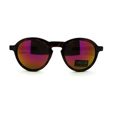 Womens Snug Retro Rewind Designer Keyhole Thin Plastic Horn Rim Sunglasses New