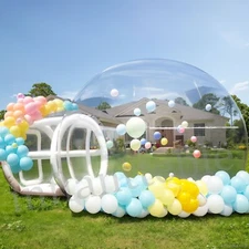 15FT Commercial inflatable Bubble house bubble tent Balloons Dome For Kids Party