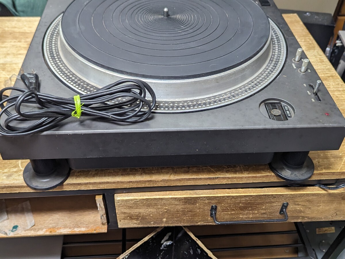 JUNK Technics SL-110 Turntable Record Player For Parts Japan JUNK Technics SL-110 Turntable Record Player For Parts Japan
