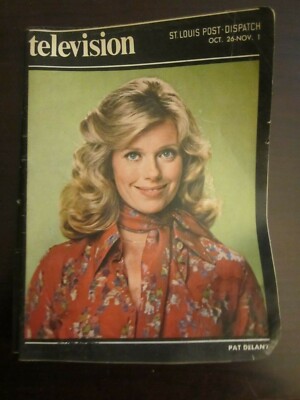 St Louis Post Dispatch TV Guide October 1975 Pat Delany Swiss Family Robinson