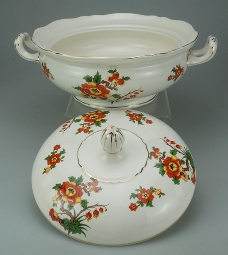 Royal Venton Ware Lidded Vegetable Dish 1930s John Steventon & Sons England QR12 - Picture 4 of 6