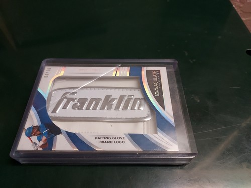 2022 Panini Immaculate Otto Lopez Toronto Blue Jays SP Franklin Logo Relic#04/10 - Picture 4 of 5