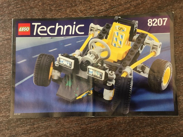 Lego Technic Instruction Manual 8207 Dune Duster Used EBay