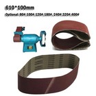 Power Tool Sandpaper 100×610mm 80-400Grit Aluminium Oxide For Belt Sander